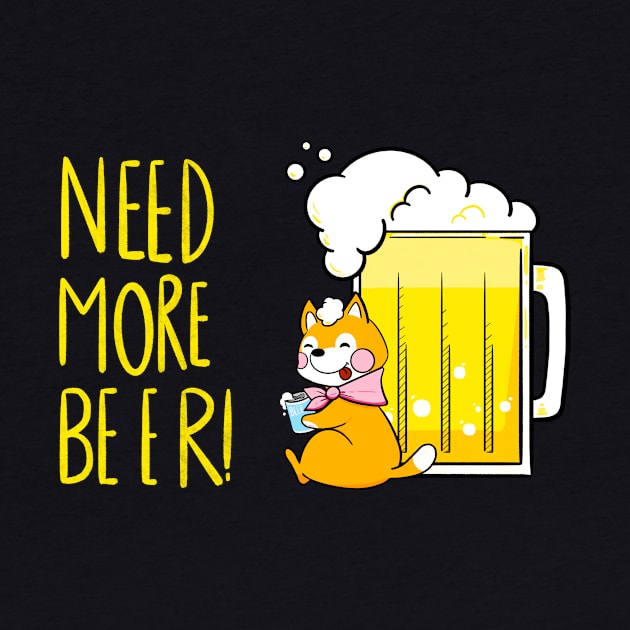 Need more beer-corgi by Cuteful